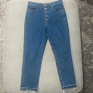 Express mom jeans size 10